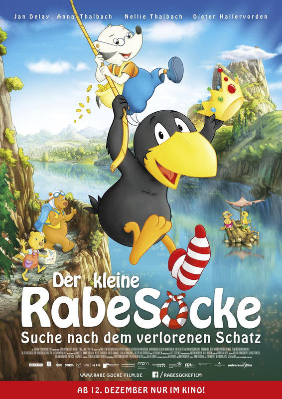 DER KLEINE RABE SOCKE 3 SUCHE NACH DEM VERLORENEN SCHATZ  - Kino Ebensee