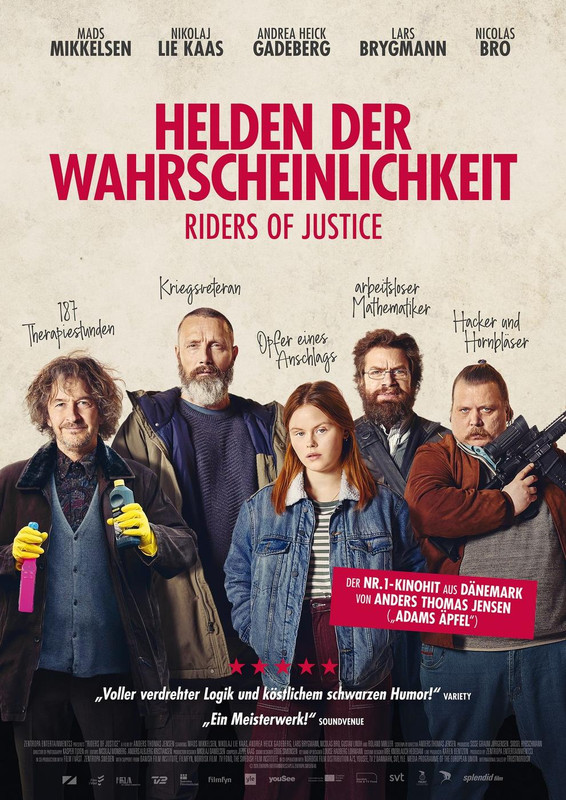 HELDEN DER WAHRSCHEINLICHKEIT - Riders of Justice  - Kino Ebensee